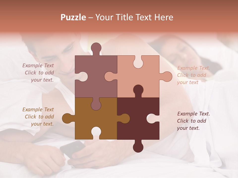 Lovers Together Women PowerPoint Template