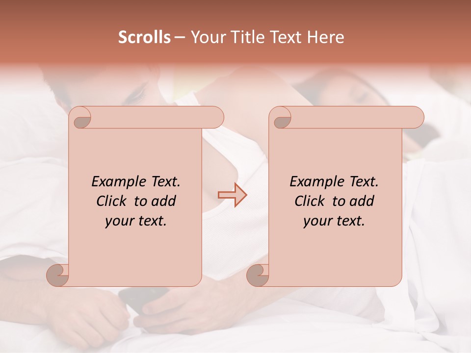 Lovers Together Women PowerPoint Template