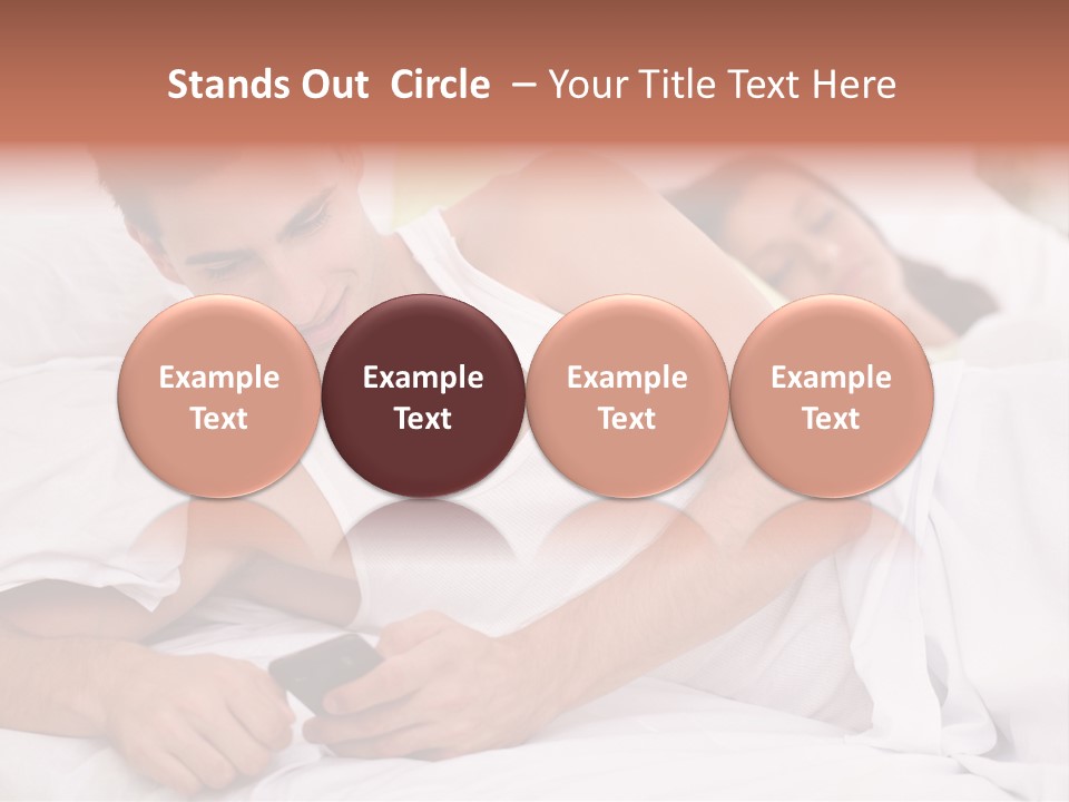 Lovers Together Women PowerPoint Template