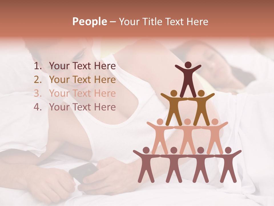 Lovers Together Women PowerPoint Template