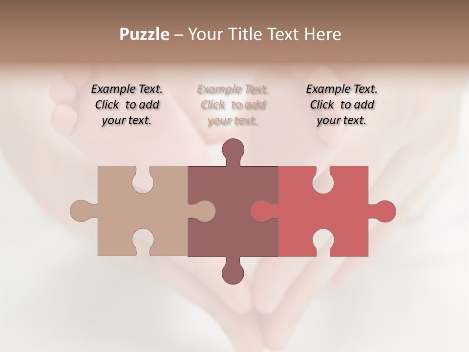 Infant Together Growth PowerPoint Template