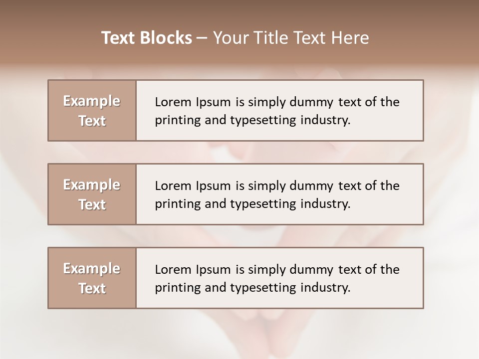 Infant Together Growth PowerPoint Template