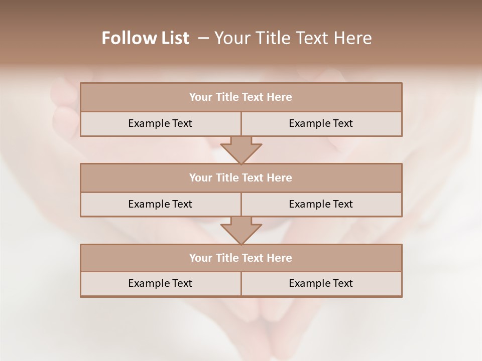 Infant Together Growth PowerPoint Template