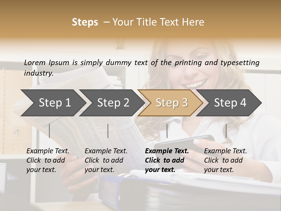 Vehicle Shovel Machine PowerPoint Template
