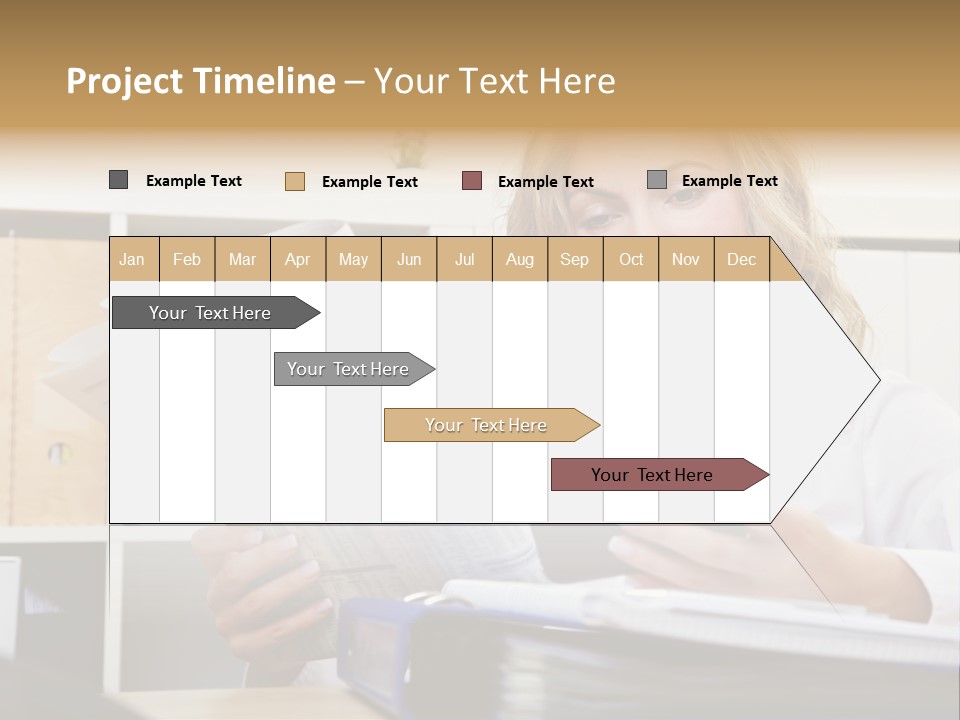 Vehicle Shovel Machine PowerPoint Template
