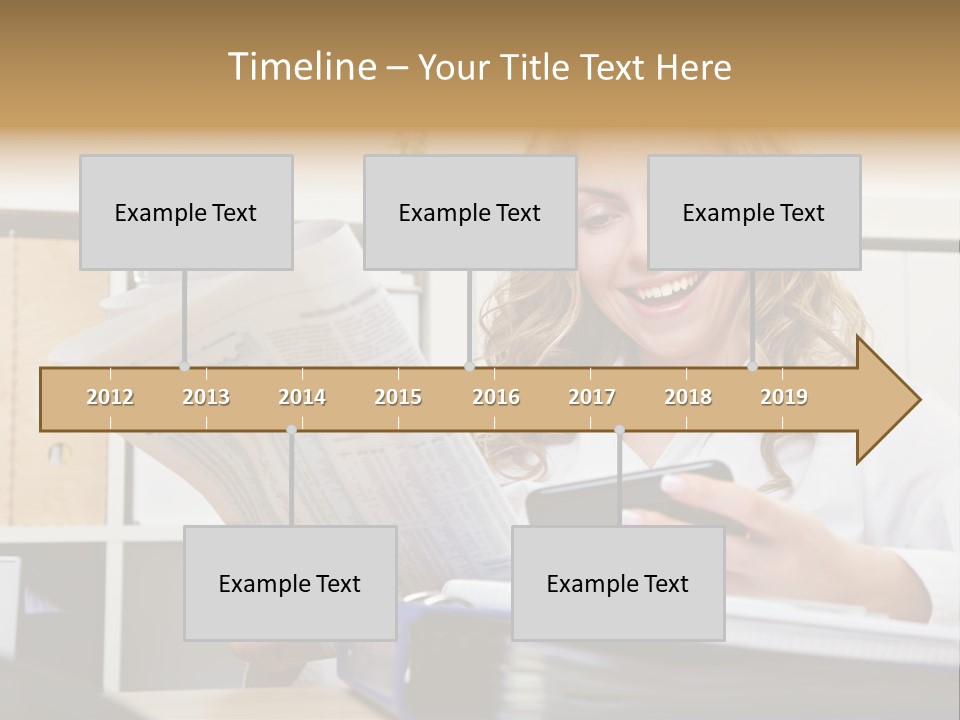 Vehicle Shovel Machine PowerPoint Template