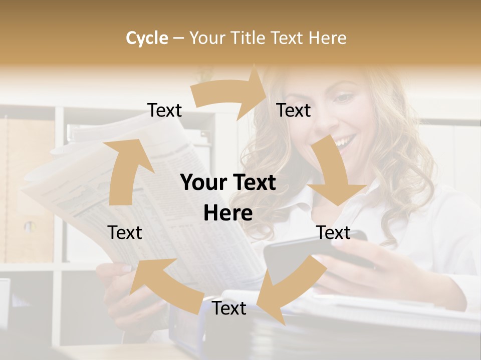 Vehicle Shovel Machine PowerPoint Template