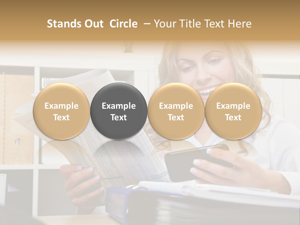 Vehicle Shovel Machine PowerPoint Template