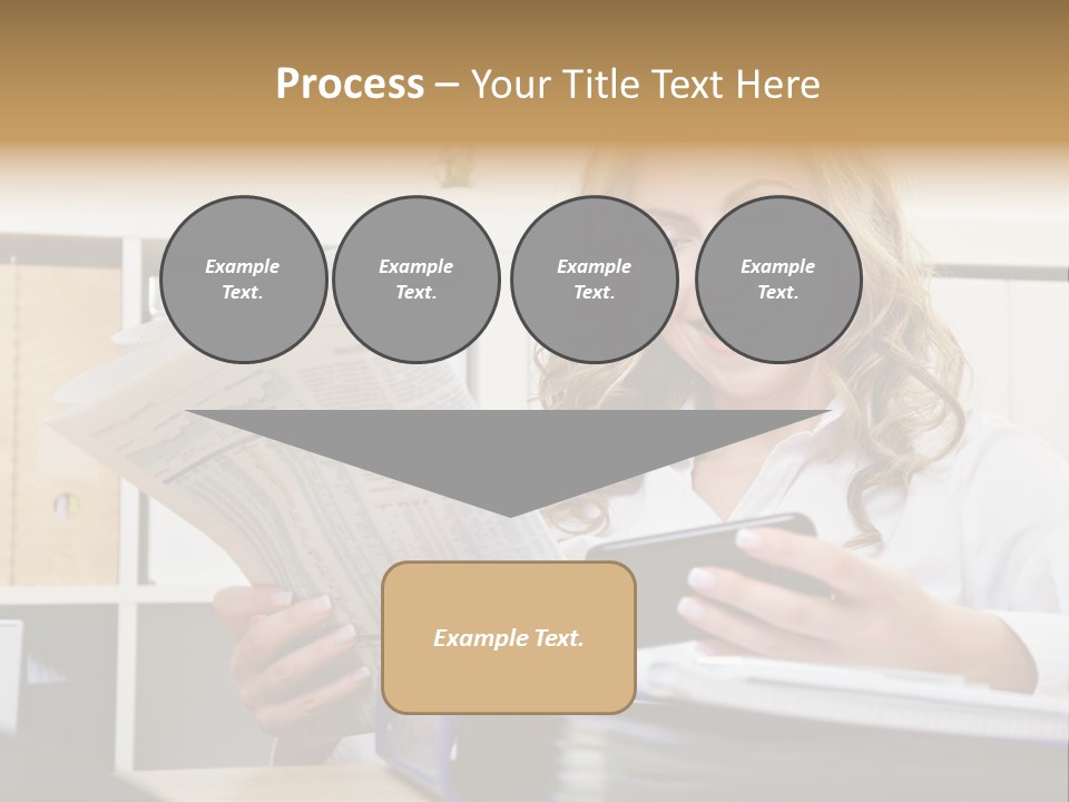 Vehicle Shovel Machine PowerPoint Template