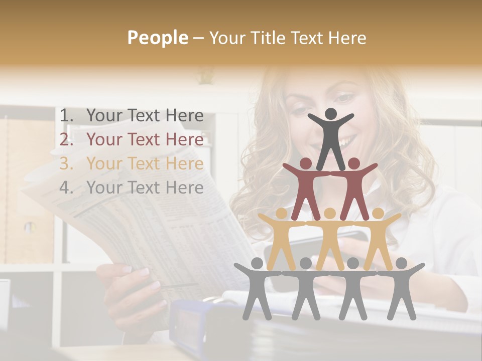 Vehicle Shovel Machine PowerPoint Template