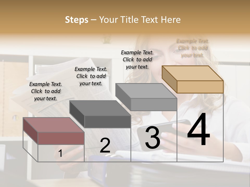 Vehicle Shovel Machine PowerPoint Template