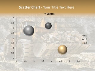 Vehicle Shovel Machine PowerPoint Template