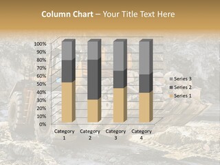 Vehicle Shovel Machine PowerPoint Template