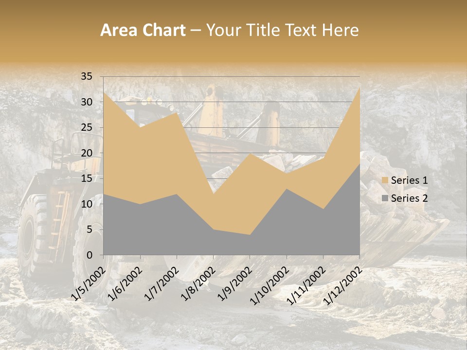 Vehicle Shovel Machine PowerPoint Template