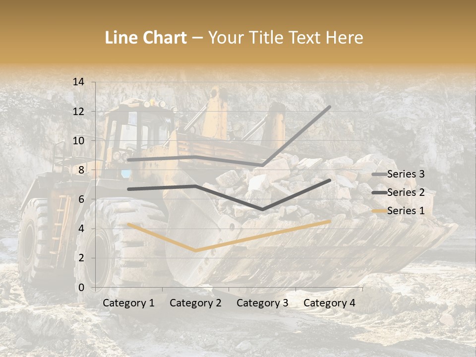 Vehicle Shovel Machine PowerPoint Template