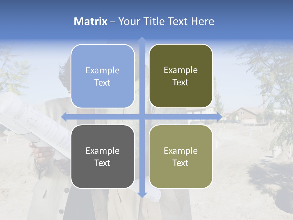 Couple Man Smiling PowerPoint Template