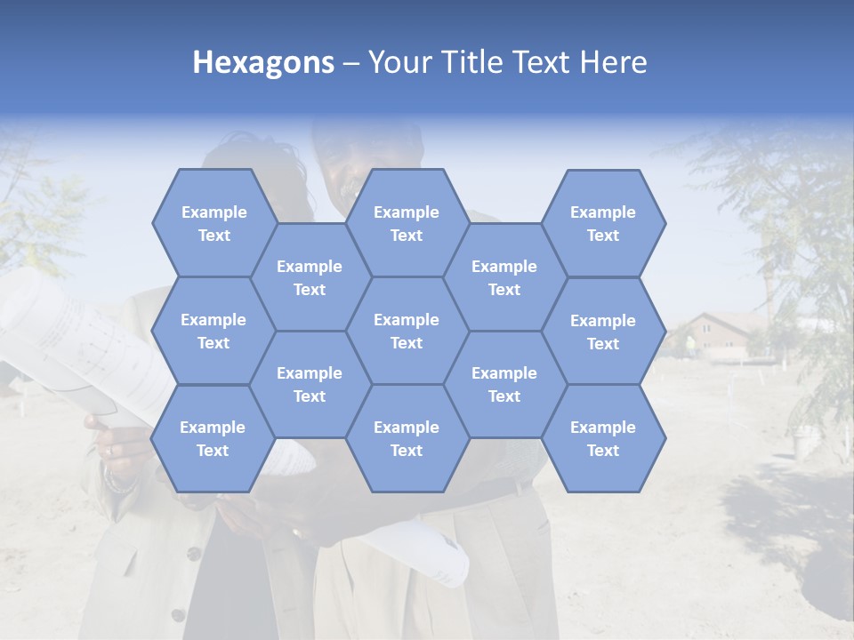 Couple Man Smiling PowerPoint Template