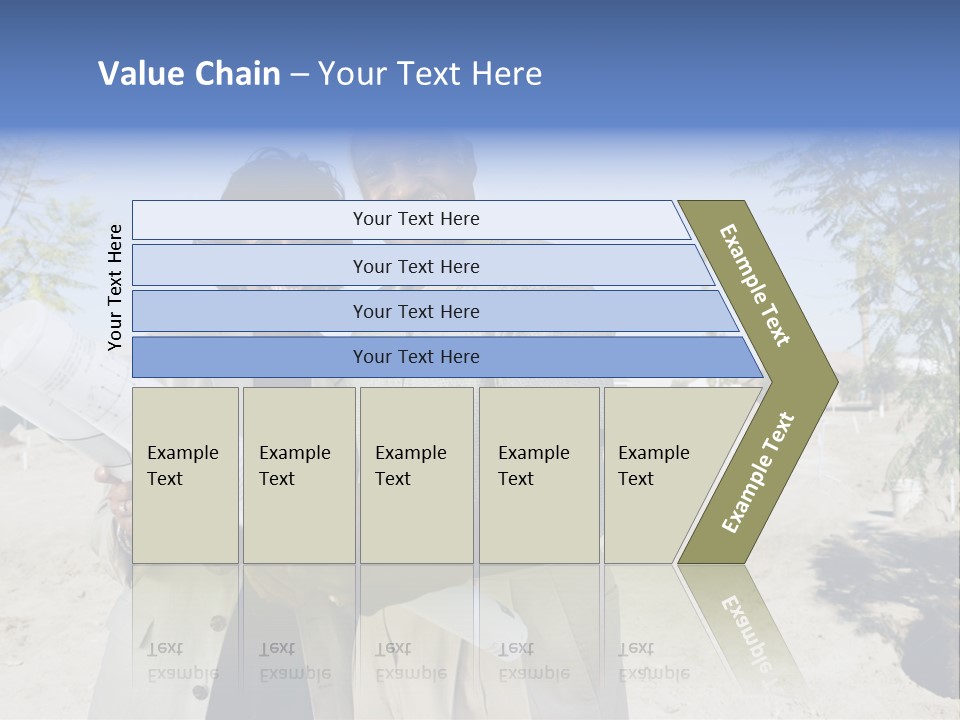 Couple Man Smiling PowerPoint Template