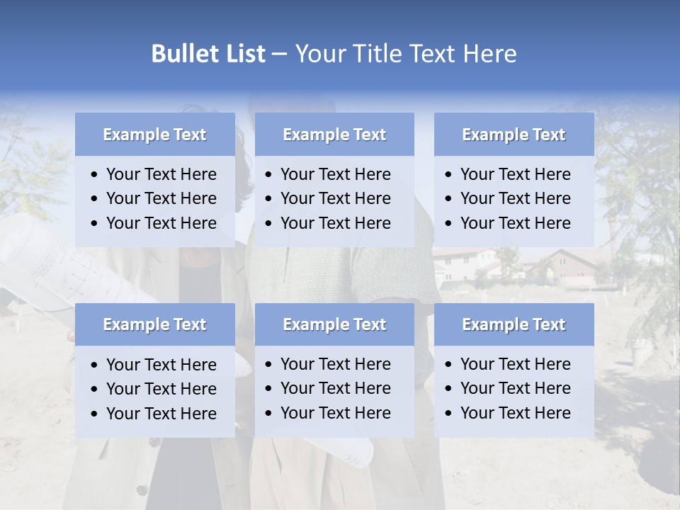 Couple Man Smiling PowerPoint Template
