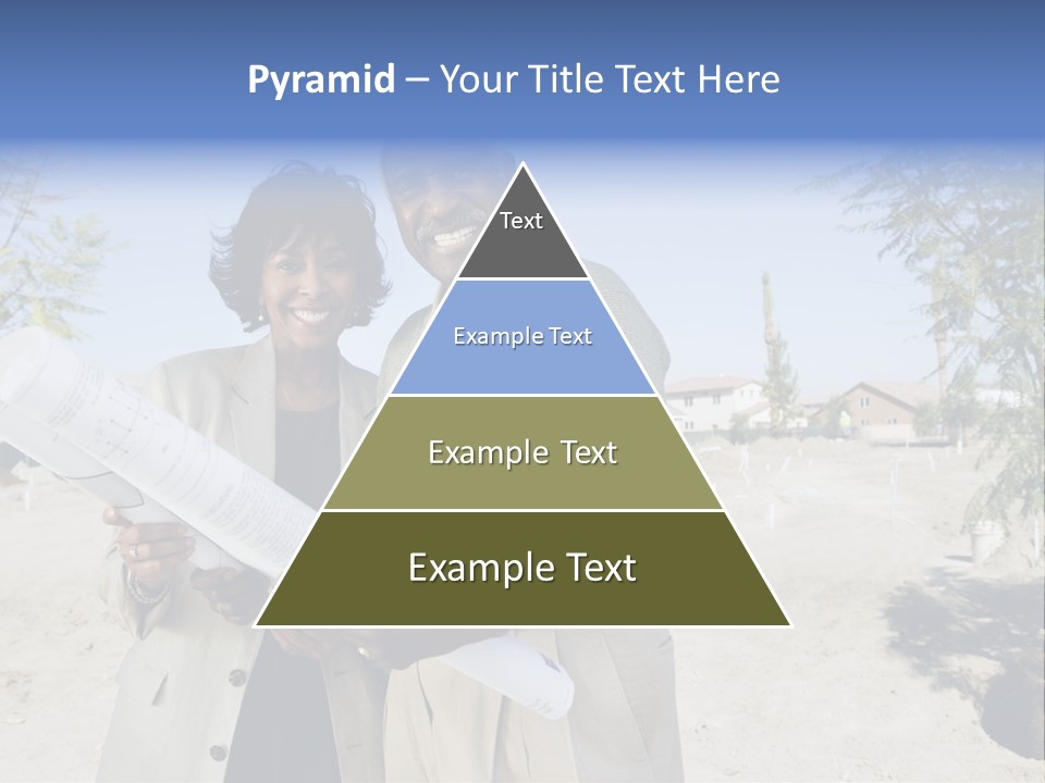 Couple Man Smiling PowerPoint Template