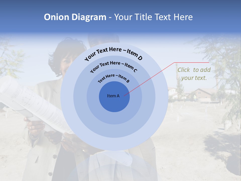 Couple Man Smiling PowerPoint Template