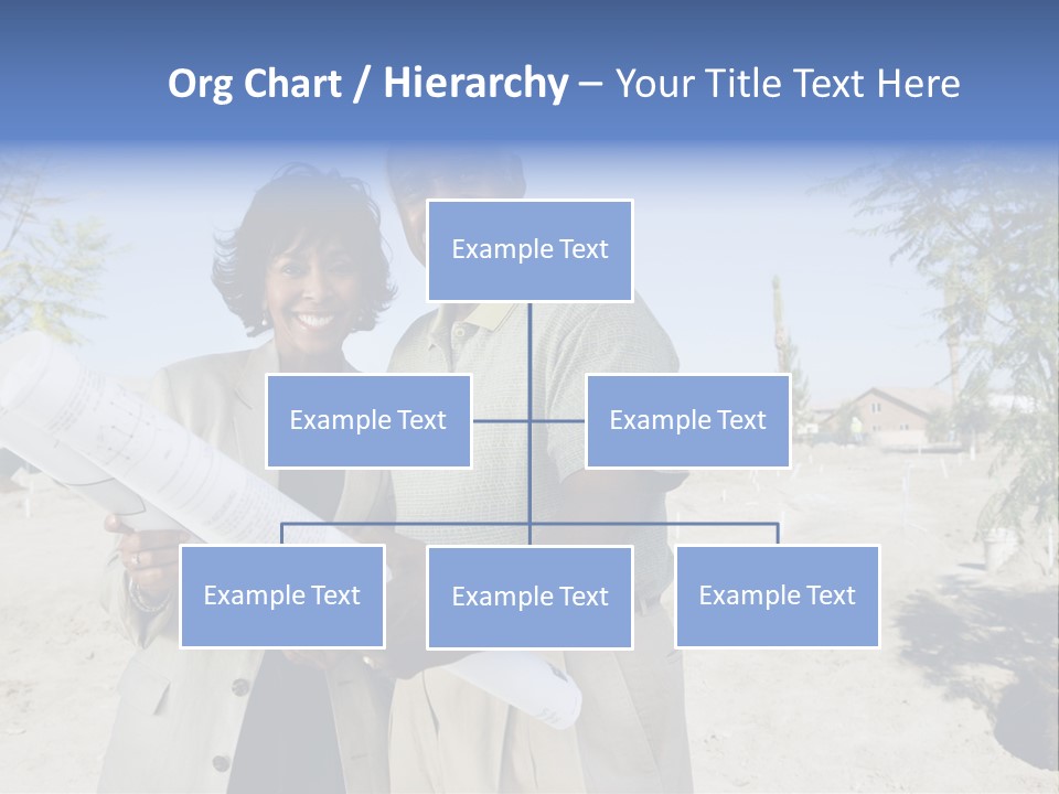 Couple Man Smiling PowerPoint Template