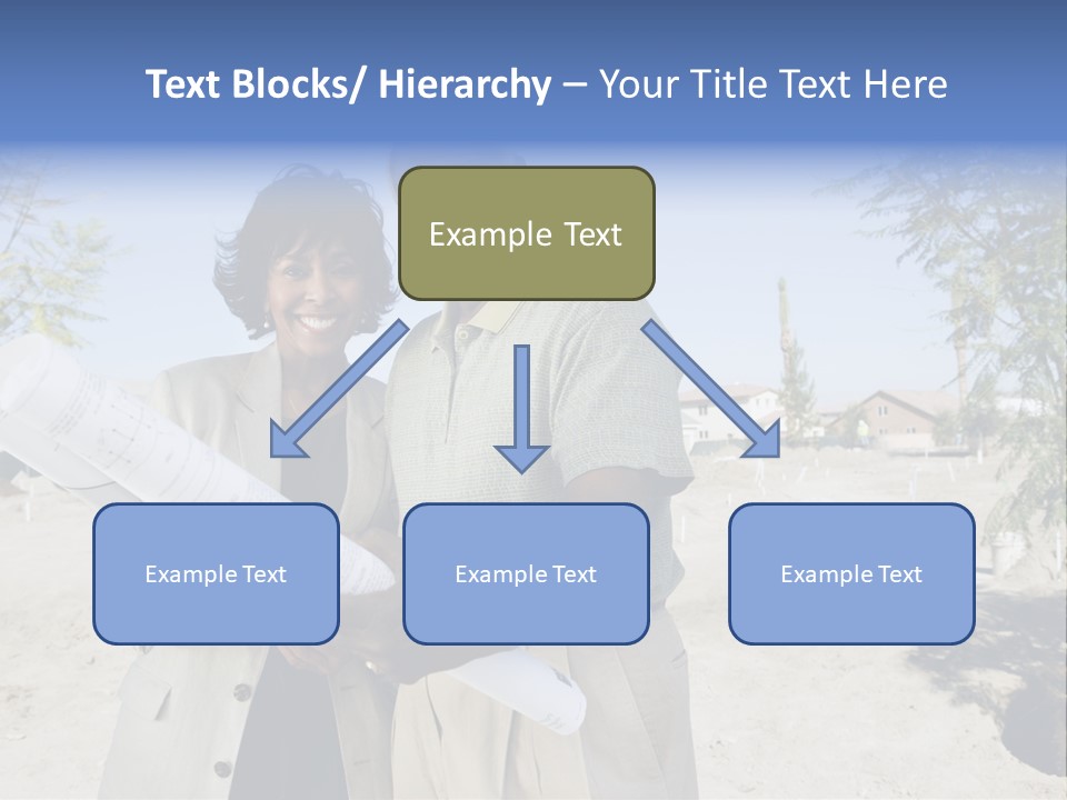 Couple Man Smiling PowerPoint Template