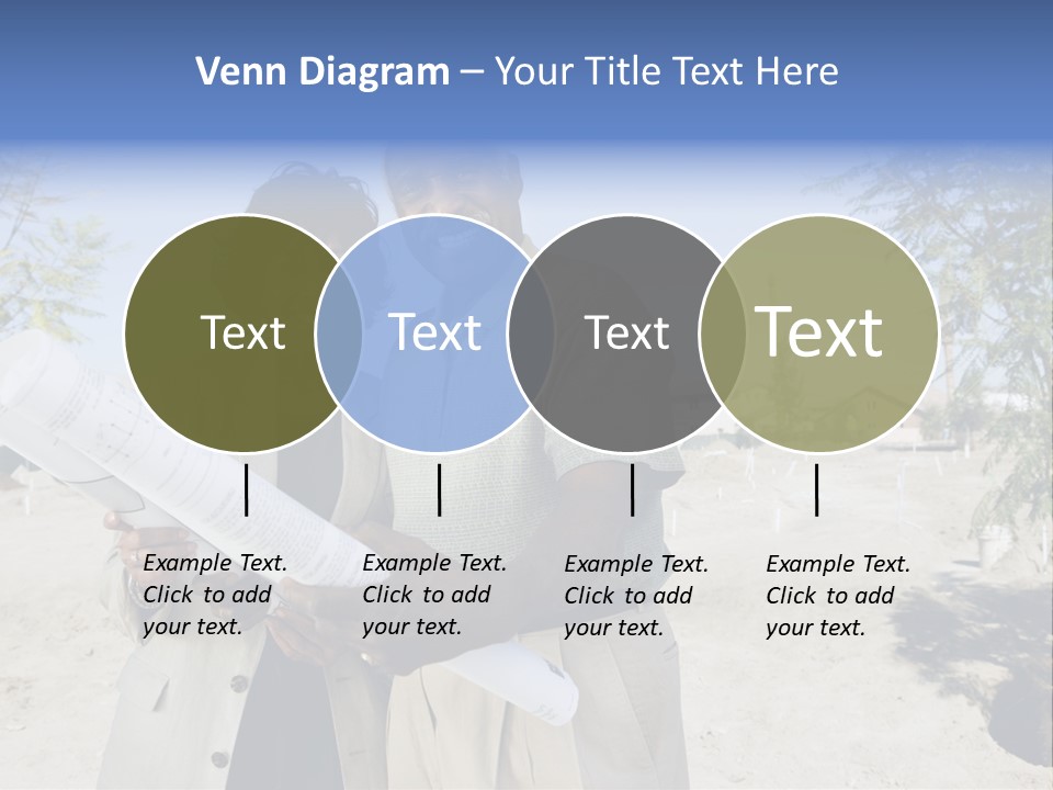 Couple Man Smiling PowerPoint Template