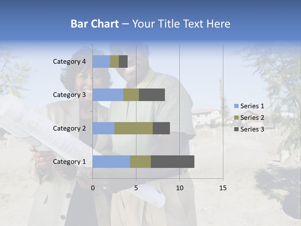 Couple Man Smiling PowerPoint Template