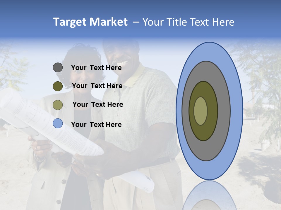 Couple Man Smiling PowerPoint Template