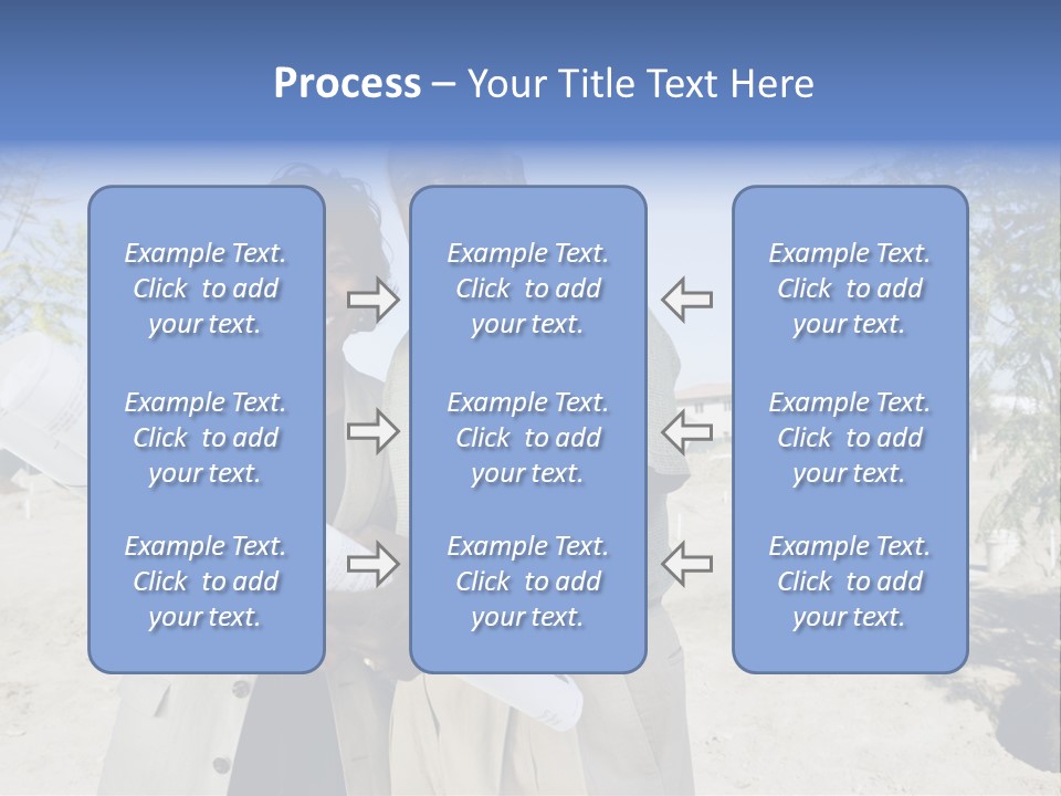 Couple Man Smiling PowerPoint Template