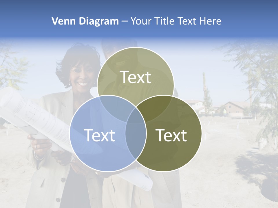 Couple Man Smiling PowerPoint Template