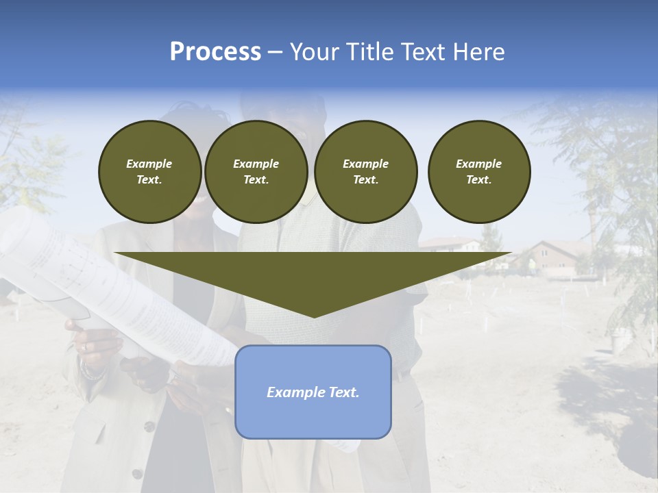 Couple Man Smiling PowerPoint Template