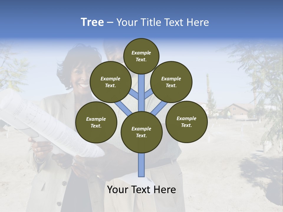 Couple Man Smiling PowerPoint Template