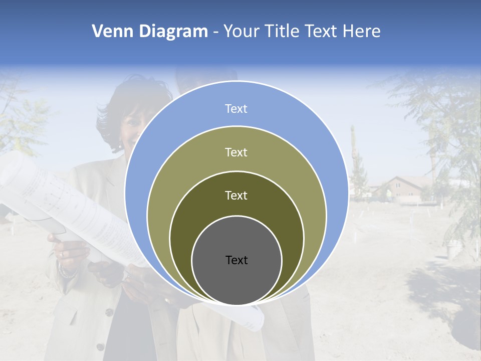 Couple Man Smiling PowerPoint Template