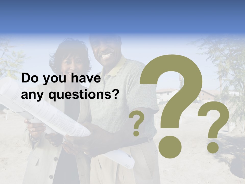 Couple Man Smiling PowerPoint Template