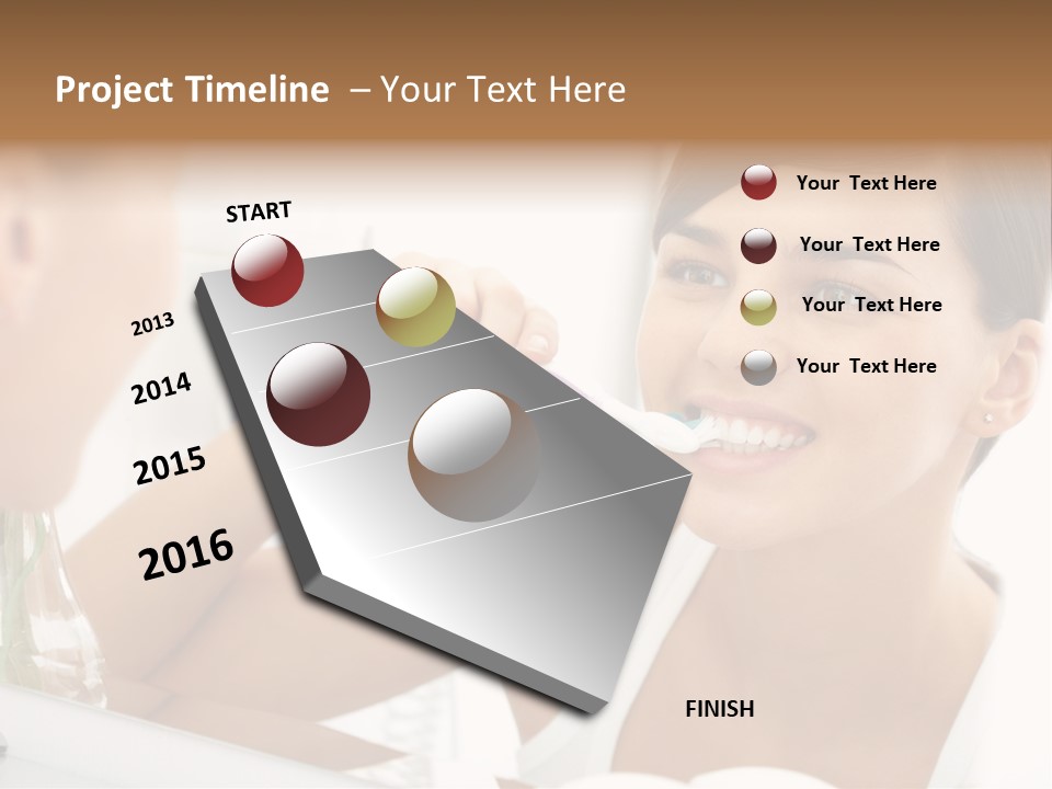 Pretty Healthy Healthcare PowerPoint Template