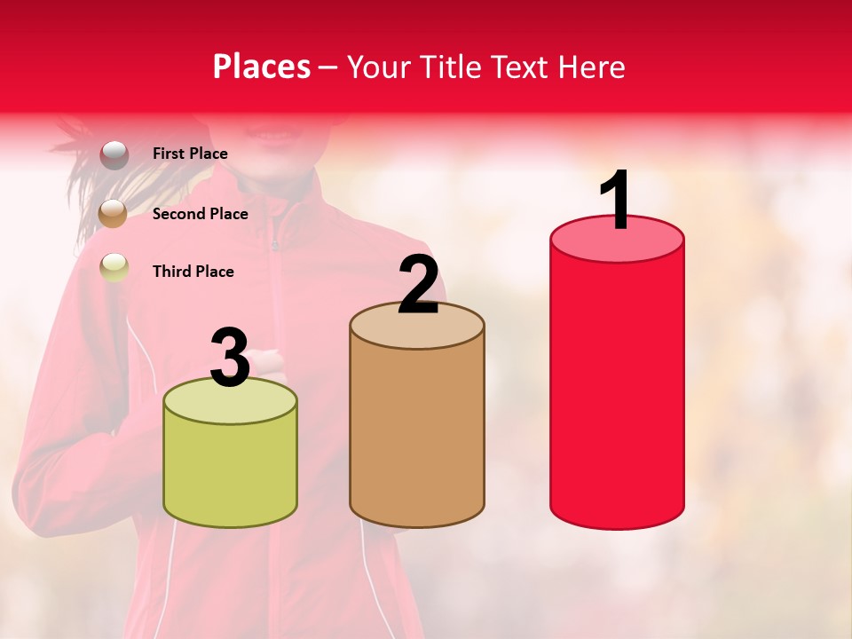 Lifestyle Fitness Beautiful PowerPoint Template