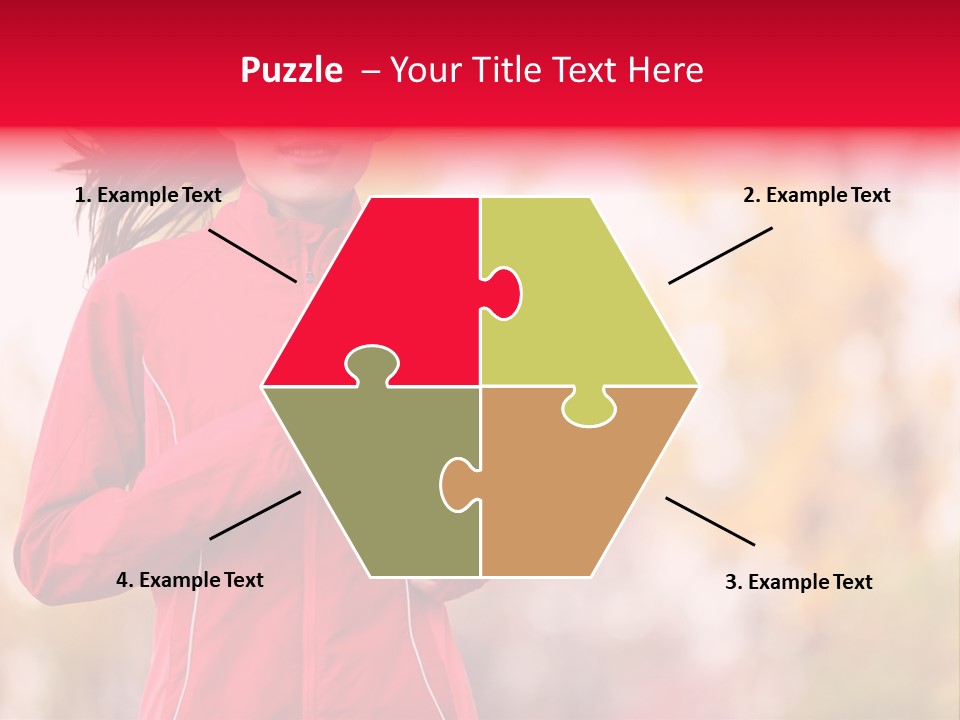 Lifestyle Fitness Beautiful PowerPoint Template