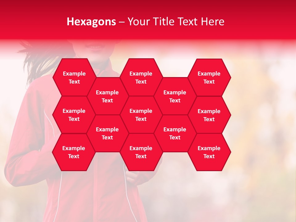 Lifestyle Fitness Beautiful PowerPoint Template