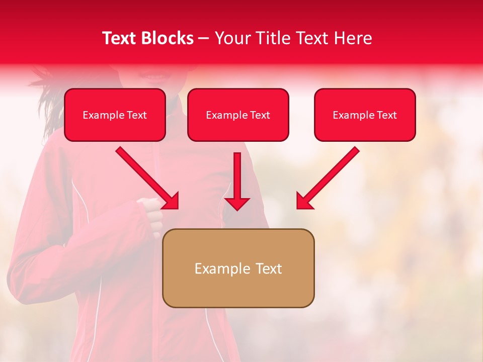 Lifestyle Fitness Beautiful PowerPoint Template