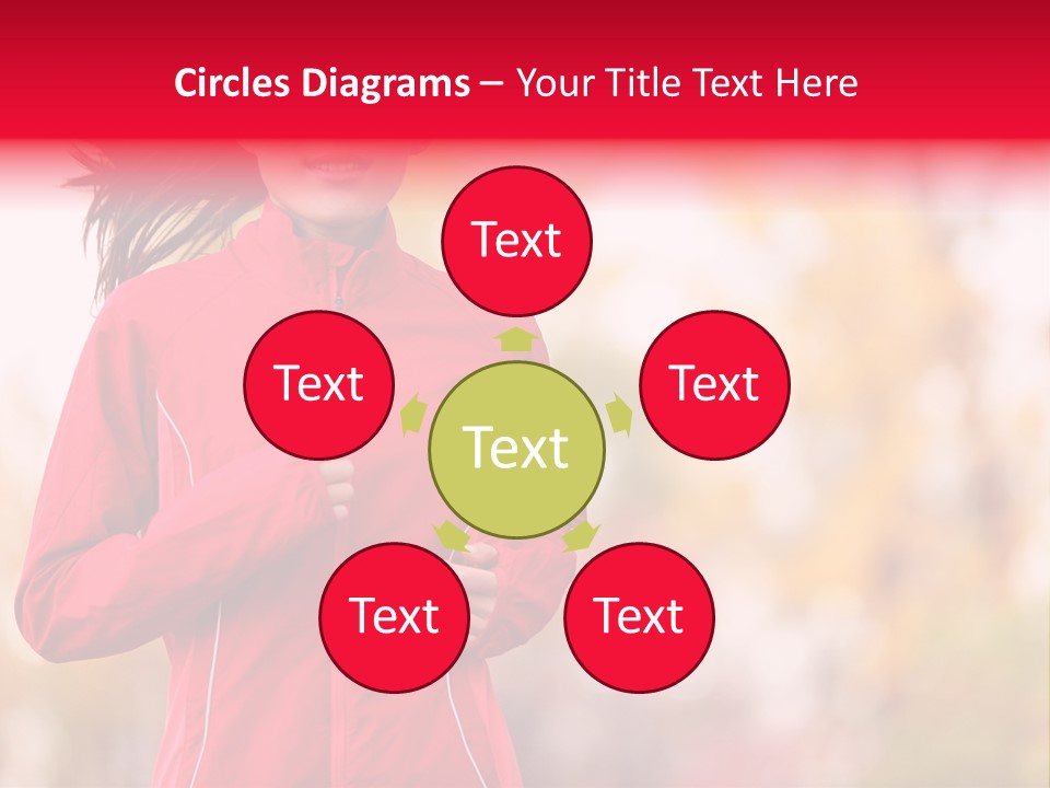 Lifestyle Fitness Beautiful PowerPoint Template