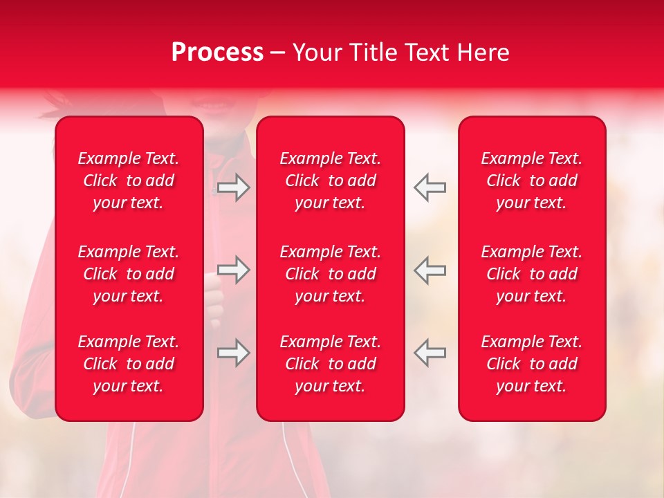 Lifestyle Fitness Beautiful PowerPoint Template