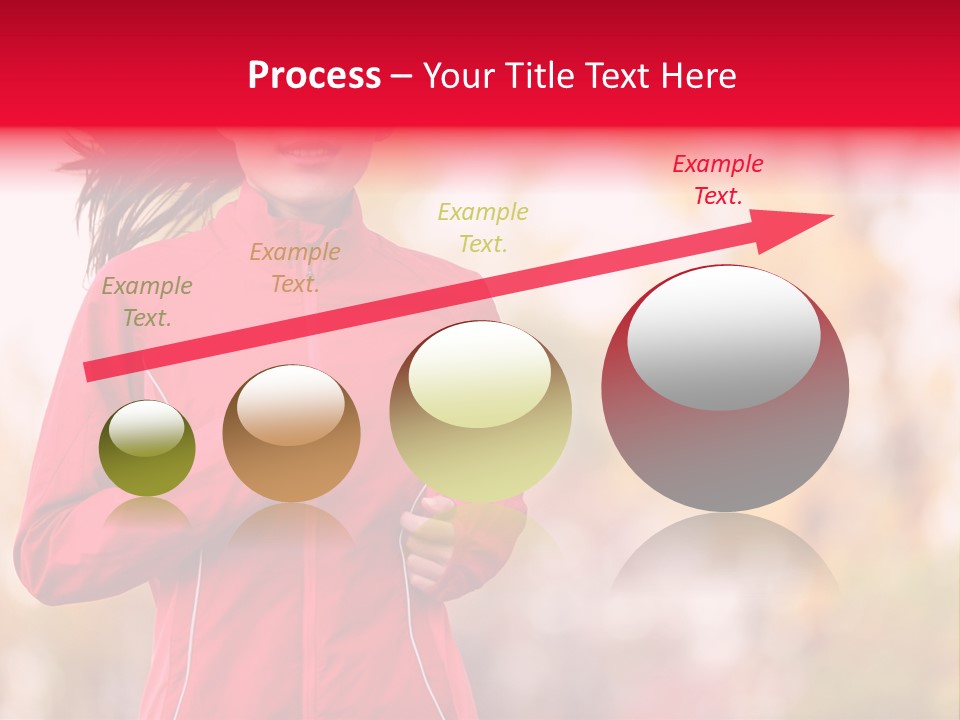 Lifestyle Fitness Beautiful PowerPoint Template