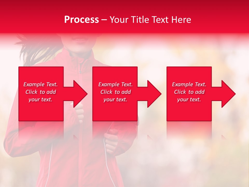 Lifestyle Fitness Beautiful PowerPoint Template