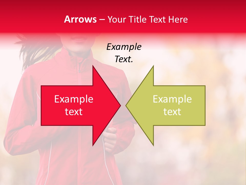 Lifestyle Fitness Beautiful PowerPoint Template