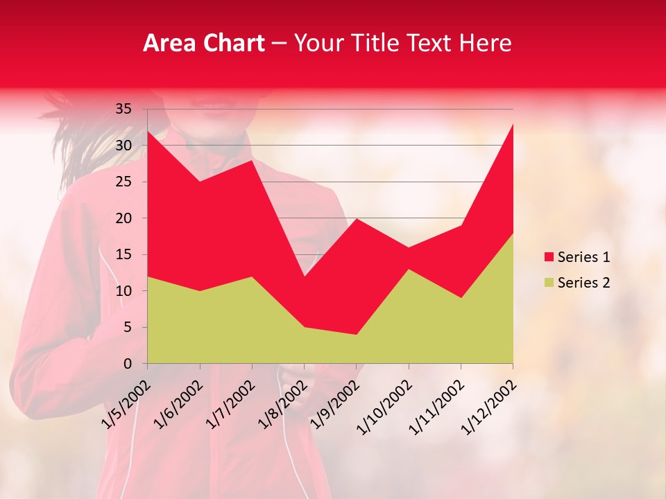 Lifestyle Fitness Beautiful PowerPoint Template
