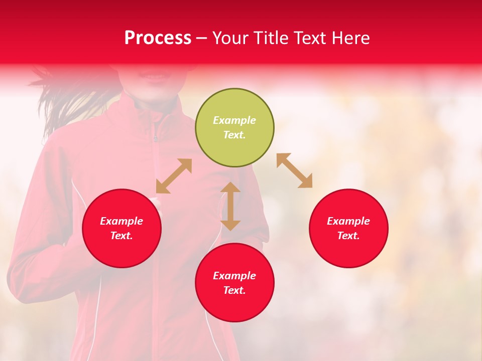 Lifestyle Fitness Beautiful PowerPoint Template