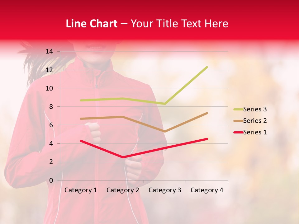 Lifestyle Fitness Beautiful PowerPoint Template