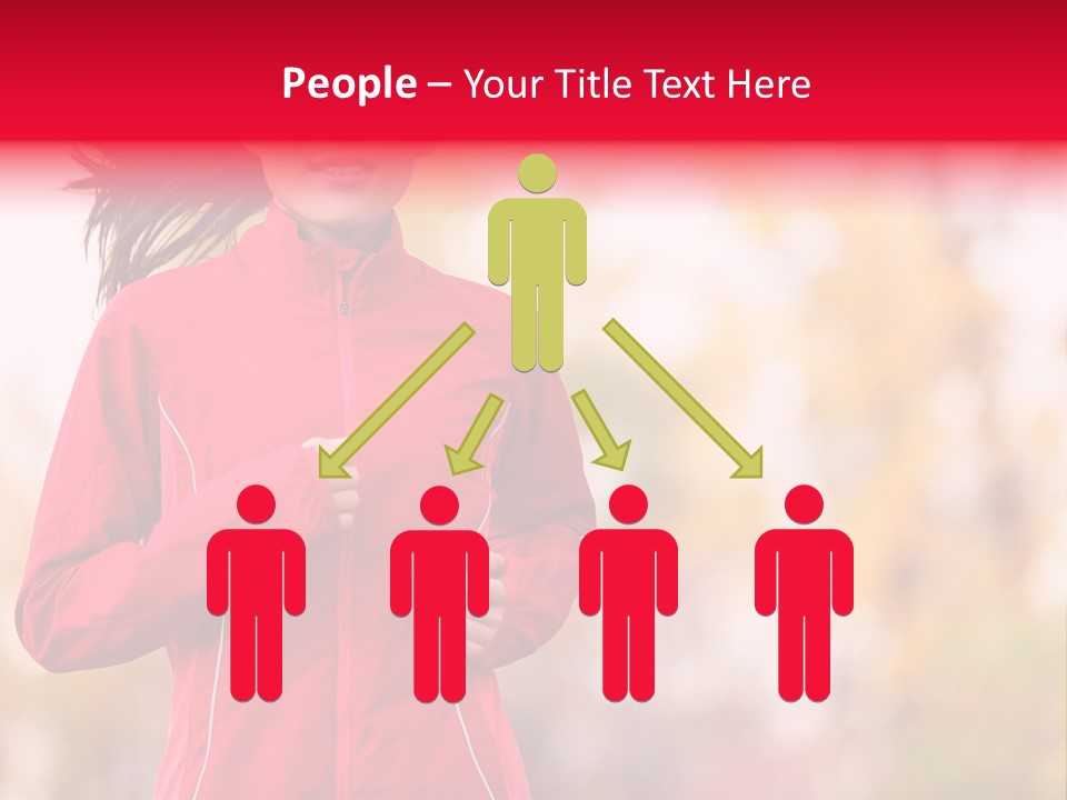 Lifestyle Fitness Beautiful PowerPoint Template